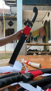 Pisau serbaguna 40 cm tebas dan sembelihan asli baja