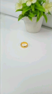 Cincin Titanium Polos Pasangan couple tidak luntur anti karat