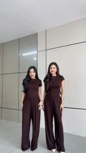 NADIRA ONE SET / SETELAN ATASAN dan BAWAHAN WANITA / SETELAN CROP KULOT