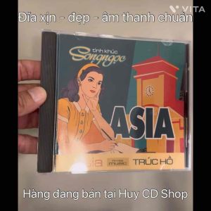 Đĩa CD Asia Tình khúc Song Ngọc Trúc Hồ hòa âm Nhạc vàng trữ tình Bolero Đĩa lòng Trắng Chất Lượng cao Âm Thanh chuẩn HUY CD SHOP