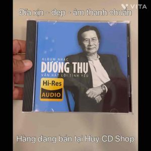 Đĩa CD Nhạc Dương Thụ - Vẫn hát lời tình yêu - Hồng Nhung Bằng Kiều Thanh Lam Mỹ Linh - Đĩa lòng Trắng