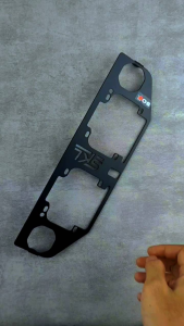 Bracket Lampu Biled Aerox New 2.5 inch Plus Lampu Tembak D2 Laser Tebal 3mm