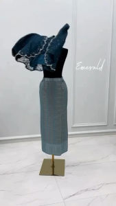 FREE HIJAB Kebaya Wanita Lace berfuring Baju Formal Kondangan Lamaran Wisuda Material Premium