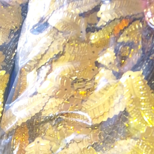 vật liệu làm hoa Kim tiền lá dài gói 500g