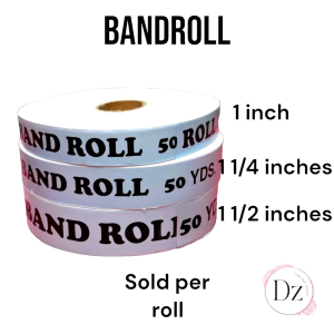 Bandroll 50 yards per roll