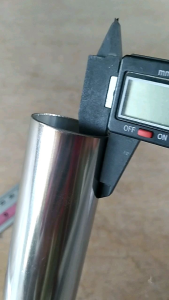 Pipa Bulat Stainless OD 381 mm ID 357 mm Tebal 12 mm Panjang 20 cm