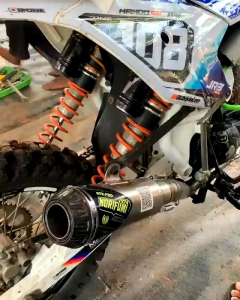 Knalpot Norifumi GTX pro Bore up pnp motor Jupiter Vega Honda Blade Supra Revo Karisma  Laser Nama