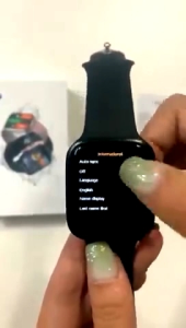 Jam Tangan Pintar Terlaris & Cantik: Smart Watch Changer Set Kartu Box