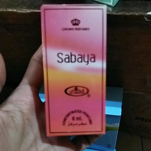 SABAYA ALREHAB ROLL ON ISI 6 MILI PARFUM ASLI BUATAN SAUDI ARABIA