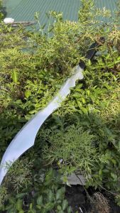 Nanh cá mậppp. Gỗ đaooo truy hồn. Cán đen lưỡi bạc. 70cm