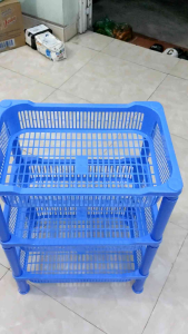 Kệ để đồ thu gọn không gian nhà bếp phòng tắm 2 tầng 3 tầng hàng Cao cấp việt nhật