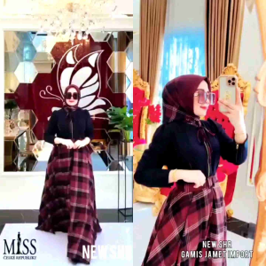 BISA COD !! NEW READYYY JAMET KOTAK FLANEL BY SHR IMPORT