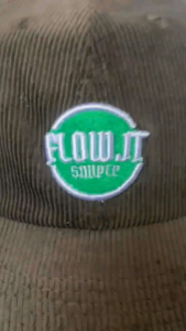 Topi Bisbol Corduroy Six Planel Visor Pendek Snapback Pria Wanita Dewasa