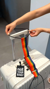 🇲🇾Readystock🇲🇾 Luggage Fixing Strap 行李箱固定绑带 Trolley Luggage Strap Travel Trip Portable Bag Fixing Elastic Strap