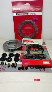 PAKET KAMPAS GANDA PAKET 8ITEM KPH HONDA SUPRA X 125/KARISMA/KIRANA ORIGINAL