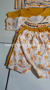 baju bayi paket 18pcs / 9 set baju bayi new born 0-6 bulan/ Beby set baju baju komplit baju set bayi baju bayi SNI  18pcs baju bayi pengrajin baju bayi sentral baju bayi baju bayi tiga motip baju bayi katun baju bayi kaos baju bayi kaos tebal baju bayi pe