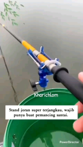 Bracket Pancing Adjustable 360° Anti Karat: Aksesoris Pancing Berkualitas