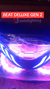 Reflektor Beat Deluxe Street 2024 custom LED projie alis running