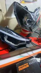 Paket Super Kece Supra X 125 New 2007-2013: Reflektor & Sen Komplit PNP Set