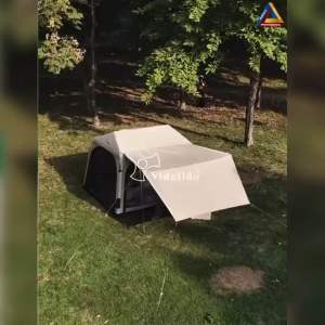 เต็นท์เสาลม Vidalido รุ่นใหม่ รองรับ3-4คน กันน้ำ กันแดด อุปกรณ์ครบชุด Wish House