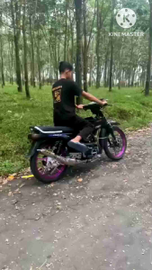 KNALPOT YAMAHA ALFA FULL CROM STEP FIZ R SUARA SUPER GARING