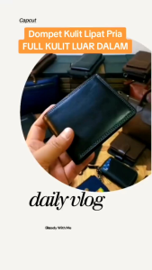 dompet kulit pria exlusive sapi pull up premium-kartu-lipat-pendek polos-garut-azeliashop-azelia shop