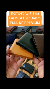 Dompet Pria Full Kulit Tanpa Puring & Sapi Pull Up Premium
