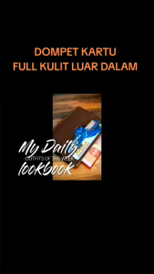 Mini Wallet-Dompet Kartu kulit minimalis pria-wanita (Hand Made)