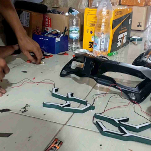 LAMPU ALIS LAZY EYE HONDA ADV 150 ADV 160 MODEL HEXAGON DAN LAMBORG FRAME LAZY HONDA ADV 150 160 LAZY HEXA ADV 150 ADV 160 LAMPU ALIS ADV