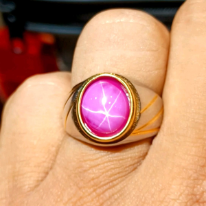 CINCIN BATU AMERICAN PINK STAR 6 TOP QUALITY