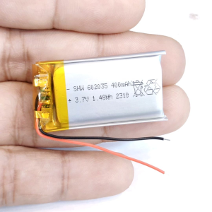7v 400mah 602035 Li-Po li ionแบตเตอรี่สำหรับกล้องติดรถยนต์mp3 mp4