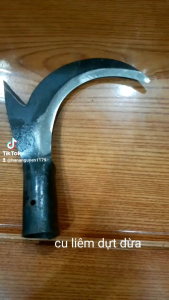 cu liêm dựt dừa ( dụng cụ làm vườn)