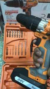 IMAX สว่านแบต รุ่น 3 ระบบ กระแทกได้ สว่านไร้สาย 24V - IMCD24-2 กำลังไฟ 24V