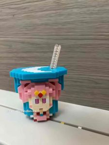 Đồ chơi lắp ráp mô hình lego Trà chiều Sanrio/Zootopia/Pokemon/Trà sữa/Sailormoon