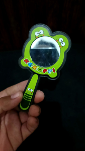 isi 100pcs souvenir pernikahan cermin kaca karakter keropi kemas plastik