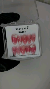 Press on nails murah kuku palsu wedding kuku palsu custom press on nails custom murah gopekceng kuku palsu press on nails