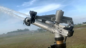 Paket Sprinkler Big Gun Sime Duplex Komplit Mesin Pemadam 18 HP Stater