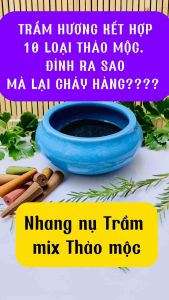 NHANG NỤ TRẦM HƯƠNG MIX CÁC LOẠI HOA & THẢO MỘC- ĐEM LẠI TÁC DỤNG TỐT CHO TINH THẦN & KHÔNG GIAN SỐNG- TANUSTORE