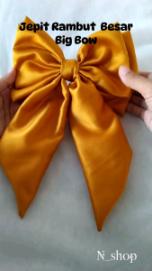 Jepit rambut besar/ big bow/ Pita rambut korea