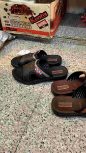 รองเท้าแตะPu 3053สี ดำ น้ำตาล 38-43