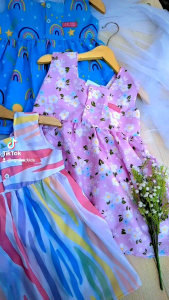 BABY DRESS - FLOWERGARDEN