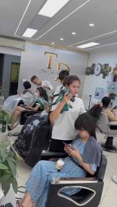 (In logo nhanh giá rẻ) Tạp dề D02 Nhã Sơn dùng cho nhân viên pha chế  spa salon tóc [Siêu Thị SV]