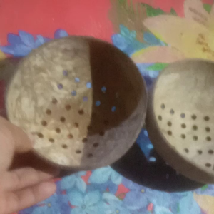 cetakan kue cacing bahan batok kelapa