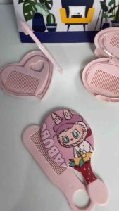 Set cermin miror set cermin labubu set cermin love kepala dan panjang