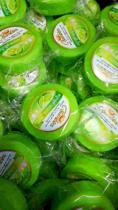 สบู่ก้อน ติดสติกเกอร์ เชต 10ก้อน 100กรัม