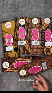 Kain Batik Solo Cap Cent Kain Jarik Samping Kebat Tapih Gendongan/Melahirkan