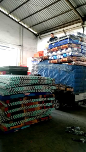 FROMO kasur busa d26 motif klasik ukuran 180x140x10cm