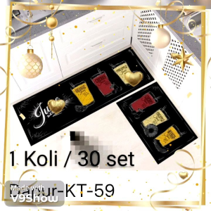 Grosir 1 Koli 30 Set 1 Set 2pcs Keset Dapur Trendy 2in1 Anti Slip Karpet Dapur Polyester Nilex