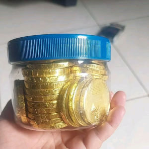 Cokelat Koin Isi 45 Biji: Cokelat Kualitas Tinggi untuk Kerahasiaan, Pesta & Hadiah