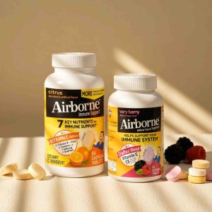 Airborne Vitamin C 1000mg Zinc Immune Support Tablets Premium Dietary Supplement 32s to 116s